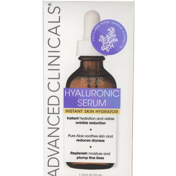 Advanced Clinicals Hyaluronic Acid with Aloe INSTANT SKIN HYDRATOR 1.75 oz. - Picture 4 of 4